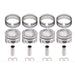 4x Engine Piston Oversize +0.5mm For Audi Seat Skoda VW A1 1.4 TSI TFSI CAV CAVA CAVB NEW-BeeSpareParts
