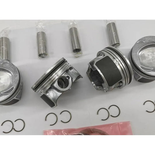 4x Engine Piston Oversize +0.5mm For Audi Seat Skoda VW A1 1.4 TSI TFSI CAV CAVA CAVB NEW-BeeSpareParts