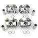 4x Engine Pistons & Rings 83.00mm Fit For BENZ C-CLASS W205 A205 A2640301800-BeeSpareParts