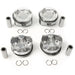 4x Engine Pistons & Rings 83.00mm Fit For BENZ C-CLASS W205 A205 A2640301800-BeeSpareParts