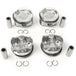 4x Engine Pistons & Rings 83.00mm Fit For BENZ C-CLASS W205 A205 A2640301800-BeeSpareParts