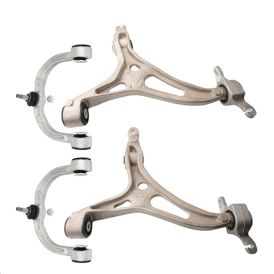 4x Front Lower & Upper Control Arm for Mercedes-Benz GL350 GL450 W166 ML250-BeeSpareParts