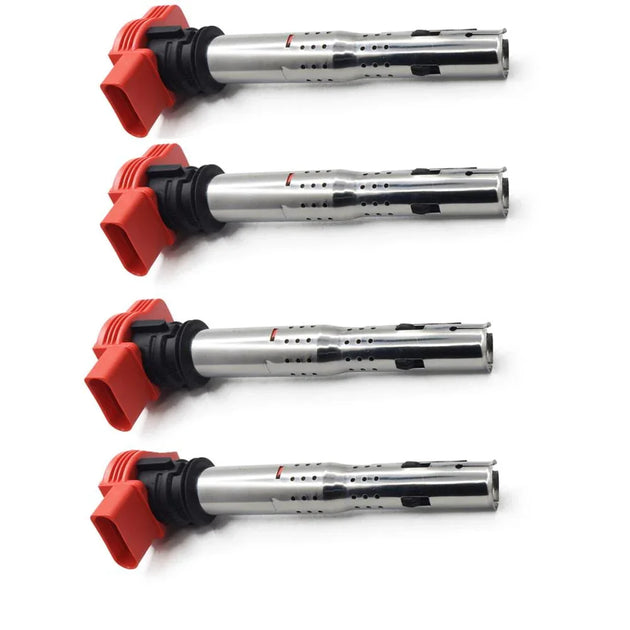 4X Ignition Coil Pack 06E905115E For Audi A4 A5 R8 VW Golf GTI 2.0T-BeeSpareParts