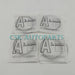 4x Piston Rings Set STD For Mercedes-Benz C300 GLC300 W205 W213 X253 M264 2.0-BeeSpareParts