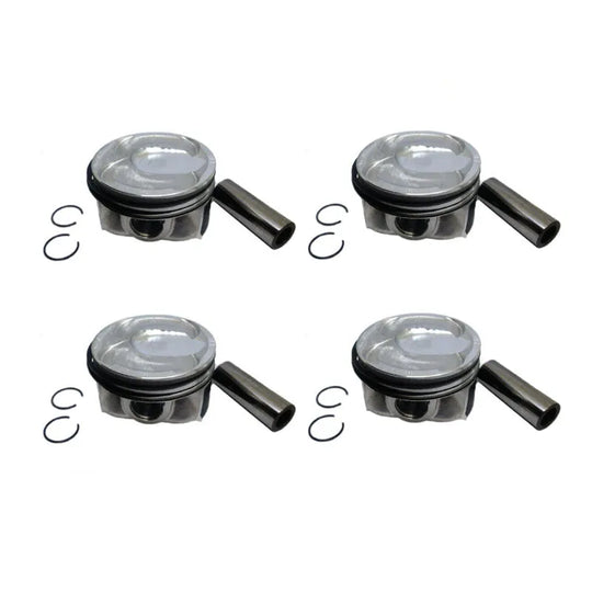 4x piston set Ford S-Max Mondeo Galaxy 2.0 L EcoBoost bolt 56.00 mm TPBA-BeeSpareParts