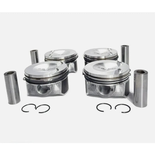 4x Pistons Kit STD and Connecting Rods Φ23mm for AUDI Q5 A4 2.0T-BeeSpareParts