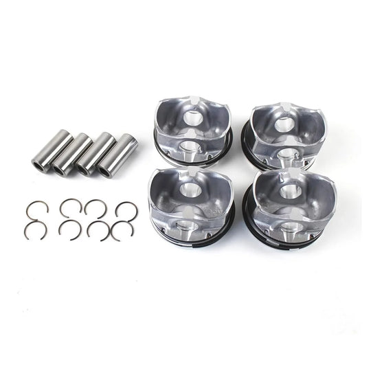 4X Pistons Rings Φ84mm CR 10:1 Fits BMW 328i 428i 528i X3 F30 F10 N20B20A N26B20A 2.0T 11257618811 11257594453 11257640166-BeeSpareParts