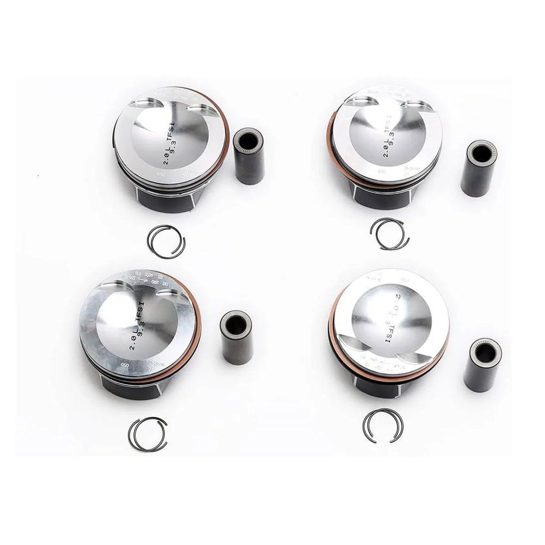 4X Pistons Rings Set Φ23mm For Audi S3 8V TTS Golf R MK7 2.0 TSI CJX DJH DNU-BeeSpareParts