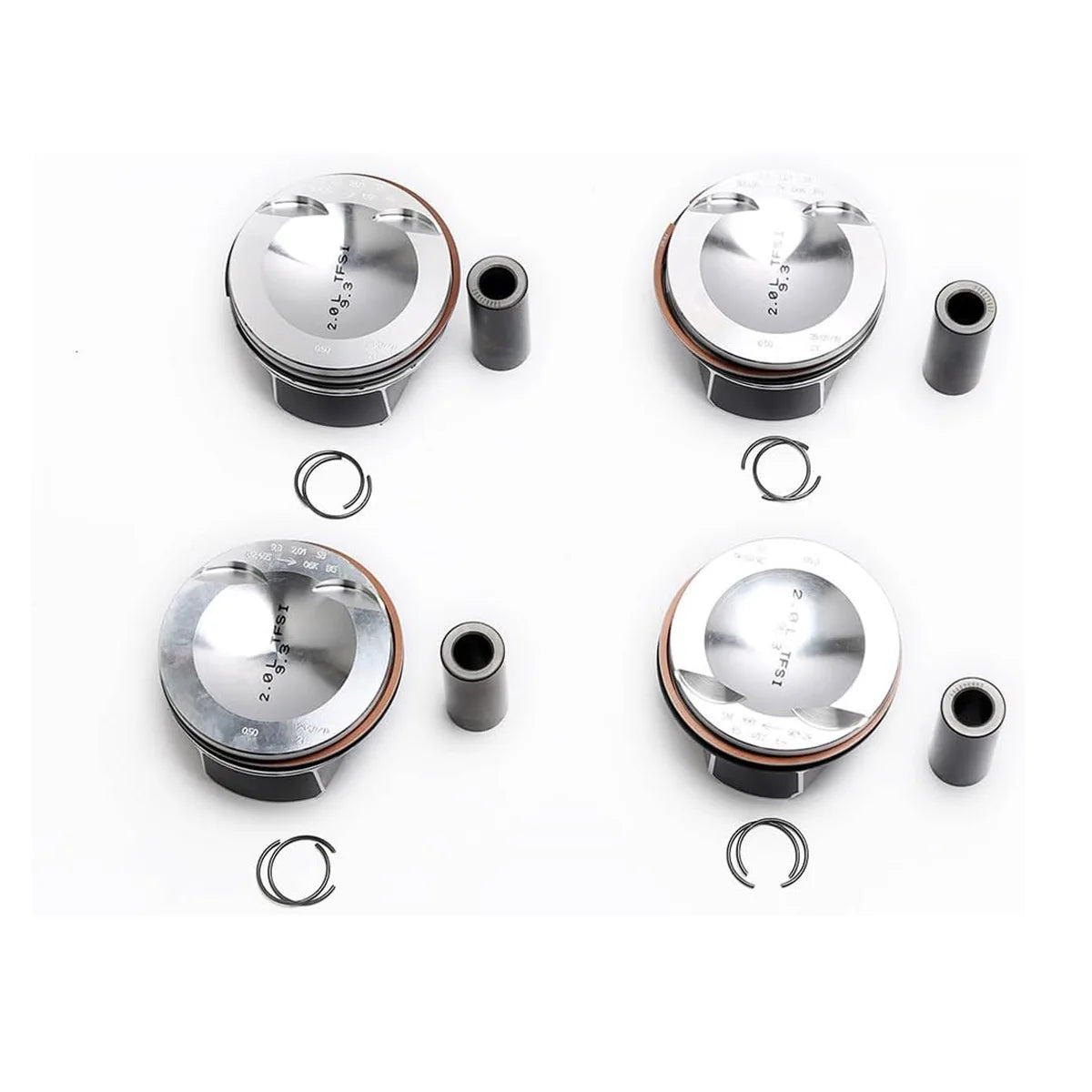 4X Pistons Rings Set Φ23mm For Audi S3 8V TTS Golf R MK7 2.0 TSI CJX DJH DNU-BeeSpareParts