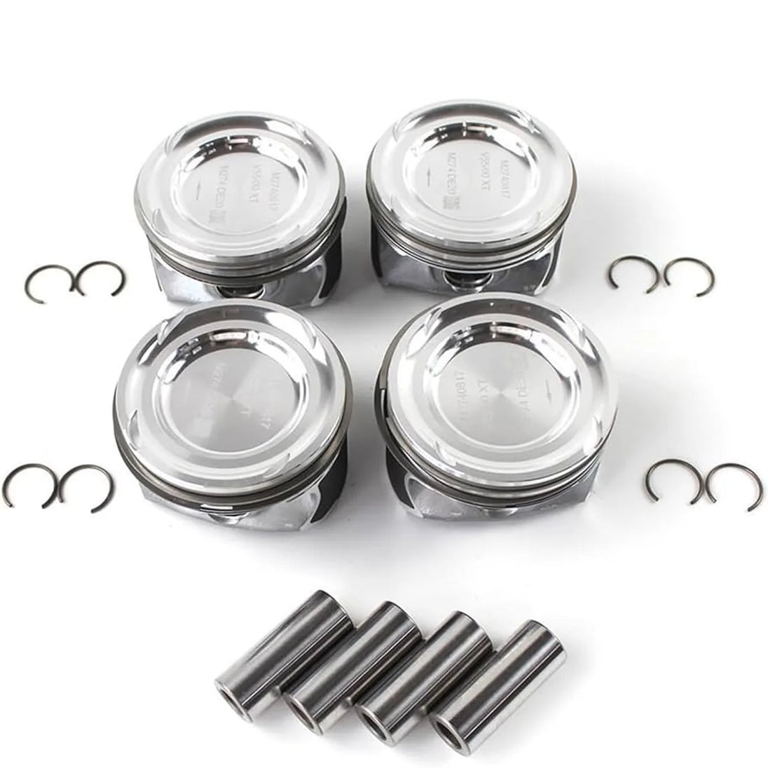 4x Pistons Rings Set Φ83mm STD For Mercedes-Benz C250 C300 W205 2.0T M274.920-BeeSpareParts