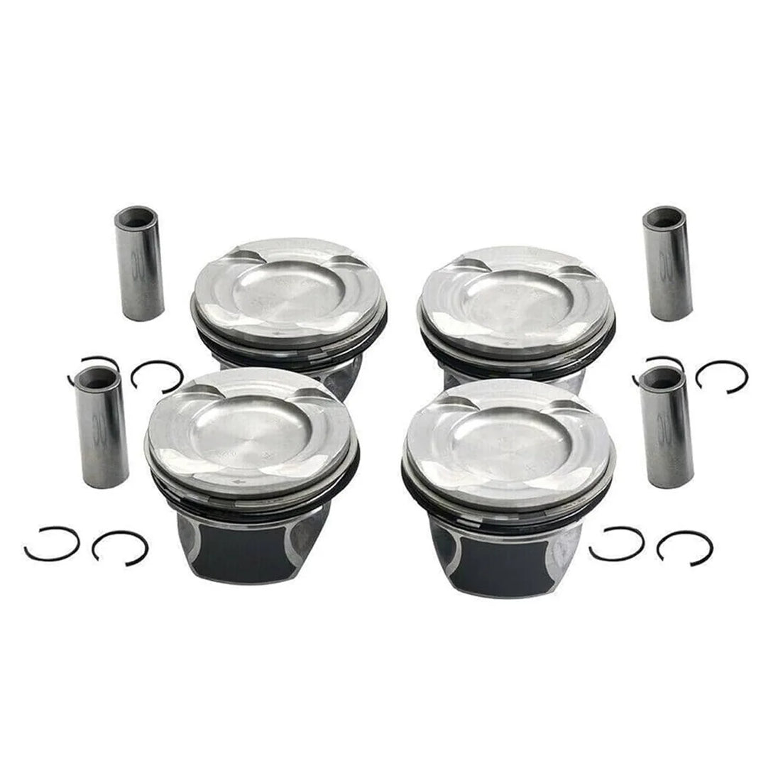 4x Pistons Rings Set STD For Mercedes-Benz M274.910 1.6T C180 E180 SLC180-BeeSpareParts