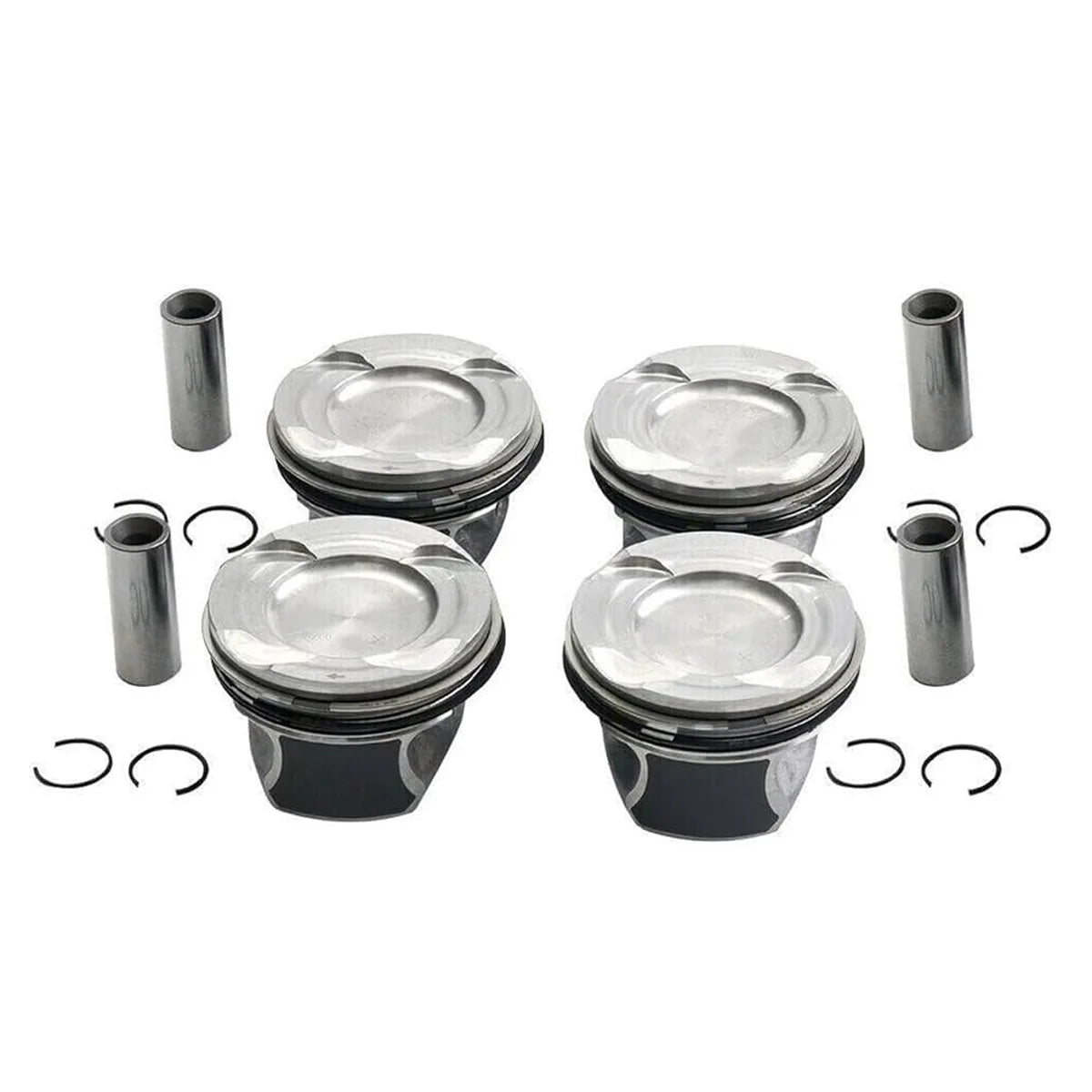 4x Pistons Rings Set STD For Mercedes-Benz M274.910 1.6T C180 E180 SLC180-BeeSpareParts