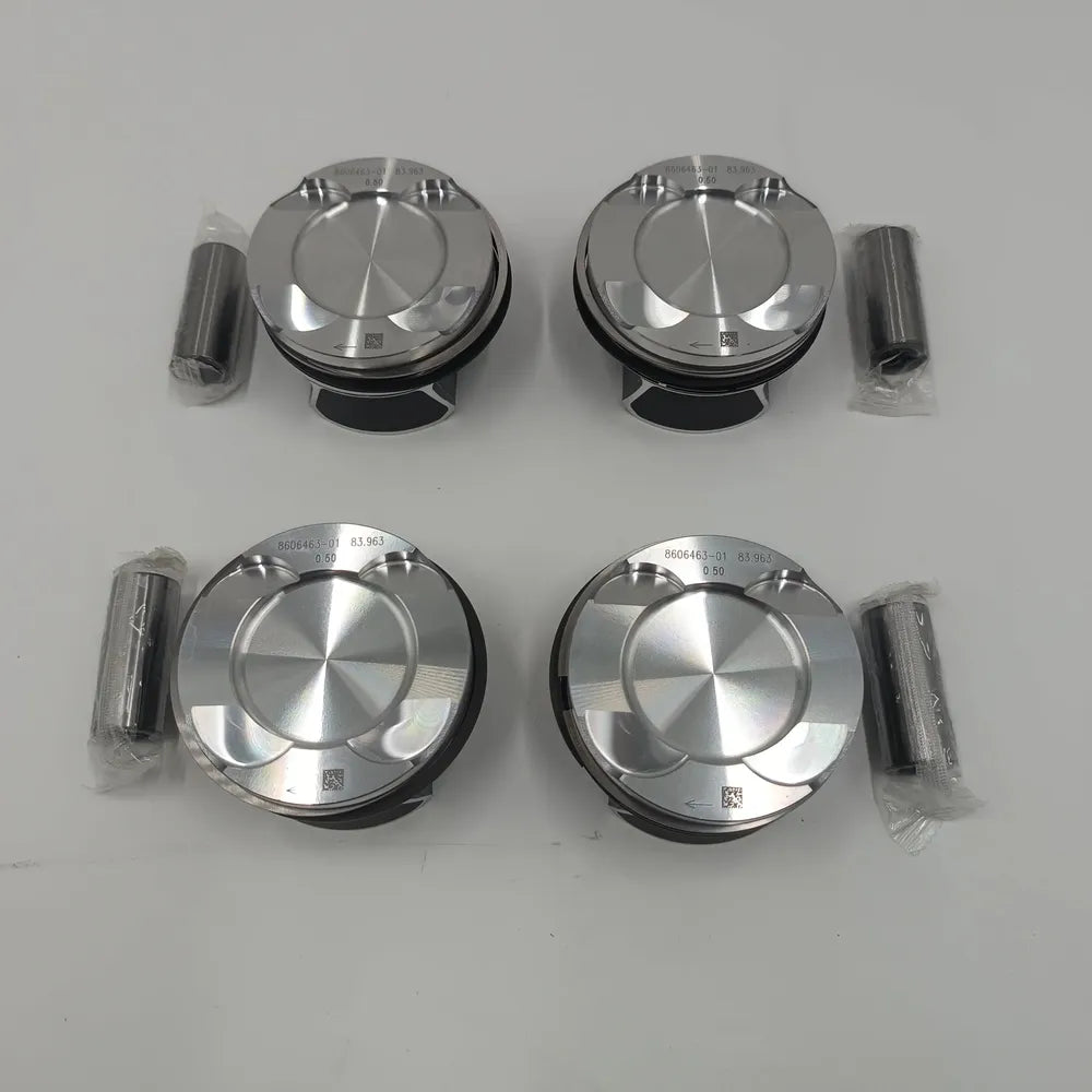 4X Pistons&Rings Set 11:1 Φ84mm+0.5 for BMW 320i 520i F22 F30 F31 N20B20-BeeSpareParts