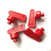 4x Red Spare Keys For Battery Isolator Switch Power Kill Cut Off Switch Car Boat-Replacement Aftermarket Parts