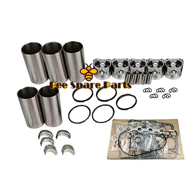 5 Cylinder Overhaul Rebuild Kit for Kubota Engine F2503-Replacement Aftermarket Parts