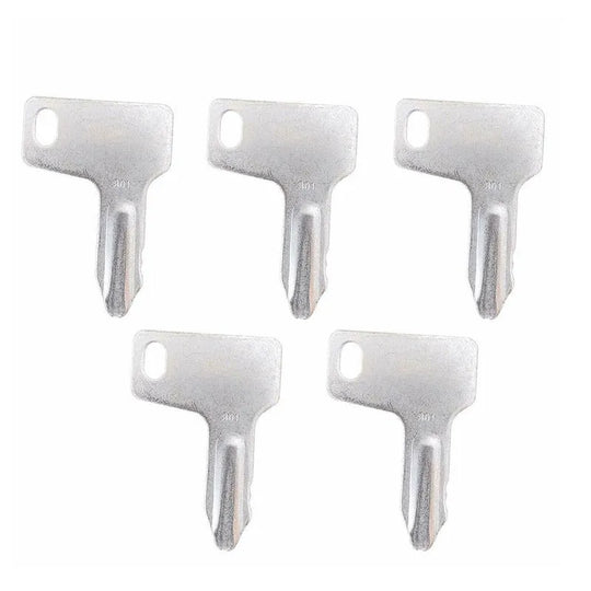 5 Ignition Keys AT110583 RG60472 933110-00301 Key 301 Fit for Yanmar B14 B22-2 B7-3-BeeSpareParts