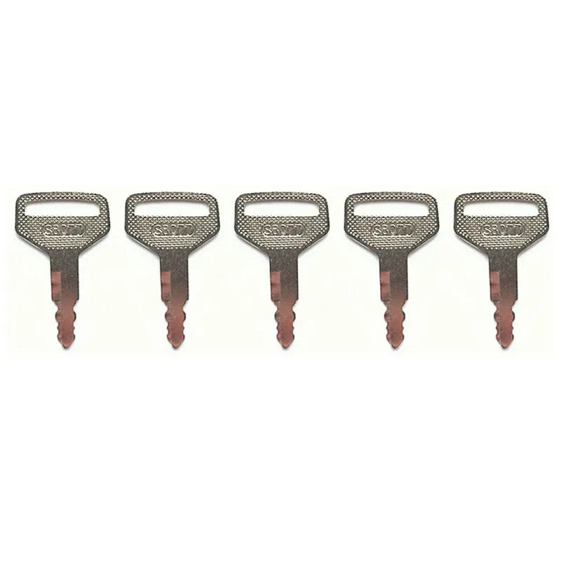 5 pcs 36919-75190 ignition keys for Kubota L & M Series Tractor S8077-Replacement Aftermarket Parts