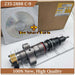 Fuel Injector 235-2888 2352888 Common Rail Injector 10R-7224 10R7224 for Caterpillar C9 C-9 Diesel Engine Parts