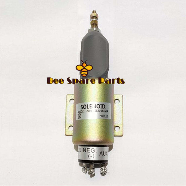 New Fuel Shutoff Stop Solenoid Valve 2001-12E2U1B1S1A 12V for Woodward