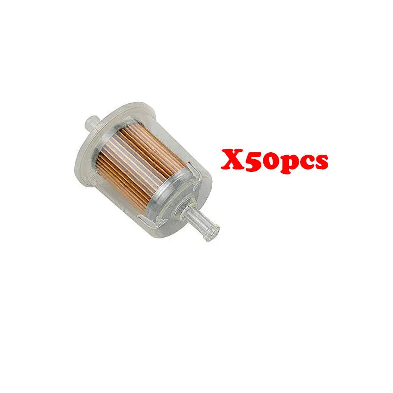 50pcs Fuel Filter 12581-43012 For Kubota Lawn Mowers RTV Utility Vehicles D1005 D1105-Replacement Aftermarket Parts