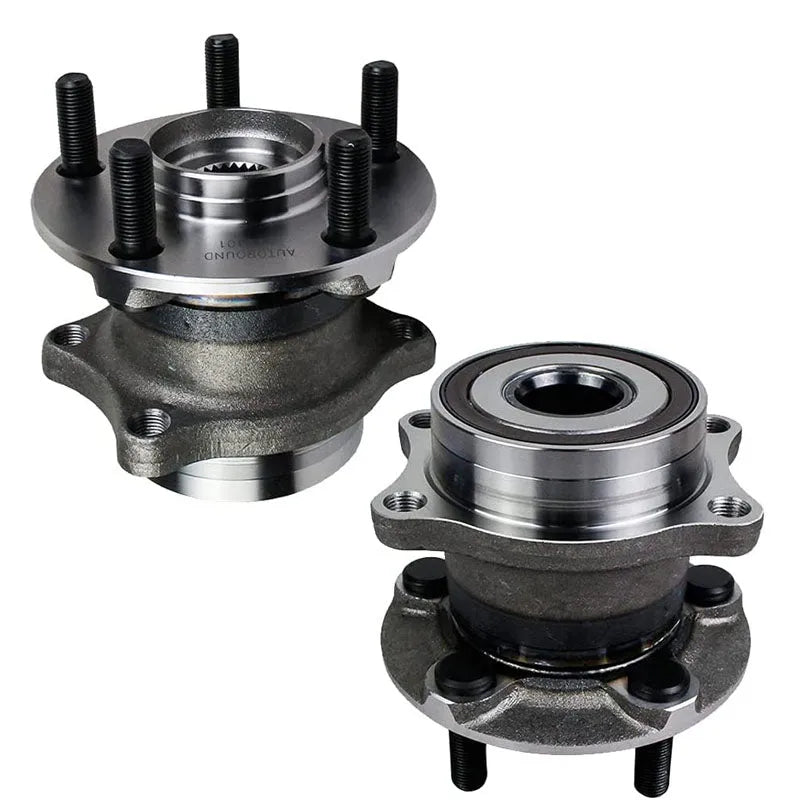 512401 [2 Pack] Rear Wheel Hub and Bearing Assembly Fit for Scion FR-S, Subaru BRZ, Forester, Legacy, Outback, Toyota 86 5 Lug-Others-BeeSpareParts