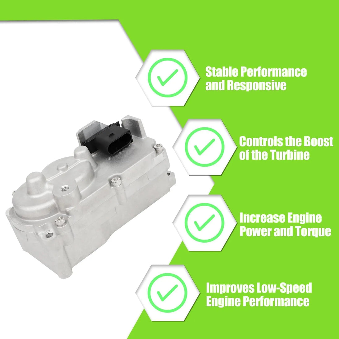 5494878RX 5601240NX 6.7 Turbo Actuator Compatible with 2013-2018 Ram 2500 3500 Cummins VGT 6.7L Holset HE300VG HE351VE Replace 68232771AA 68481772AA-BeeSpareParts