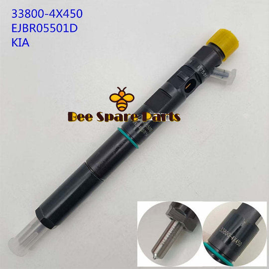 4PCS EJBR05501D 33800-4X450 COMMON RAIL INJECTOR For KIA K2900 KIA BONGO 2.9 CRDI