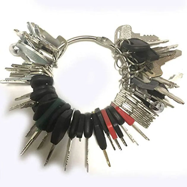 55pcs Heavy Equipment Key Construction Ignition Key 606 455 52160 Fit For Yanmar Case Newholland-BeeSpareParts