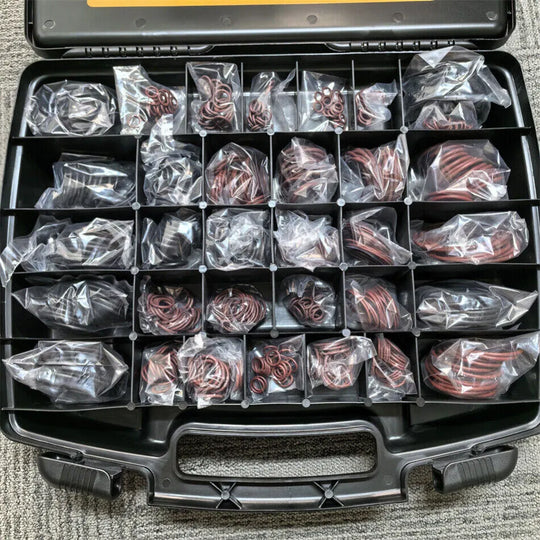 570PCS 270-1528 O-Ring Kit for Caterpillar Excavator Rubber Oil Seal Kit Box-Replacement Aftermarket Parts