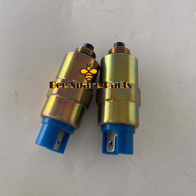 2PCS 24V Solenoid Valve 26420471 26431675 7185-900T for Perkins 1004 1006 DELPHI Pump DP200