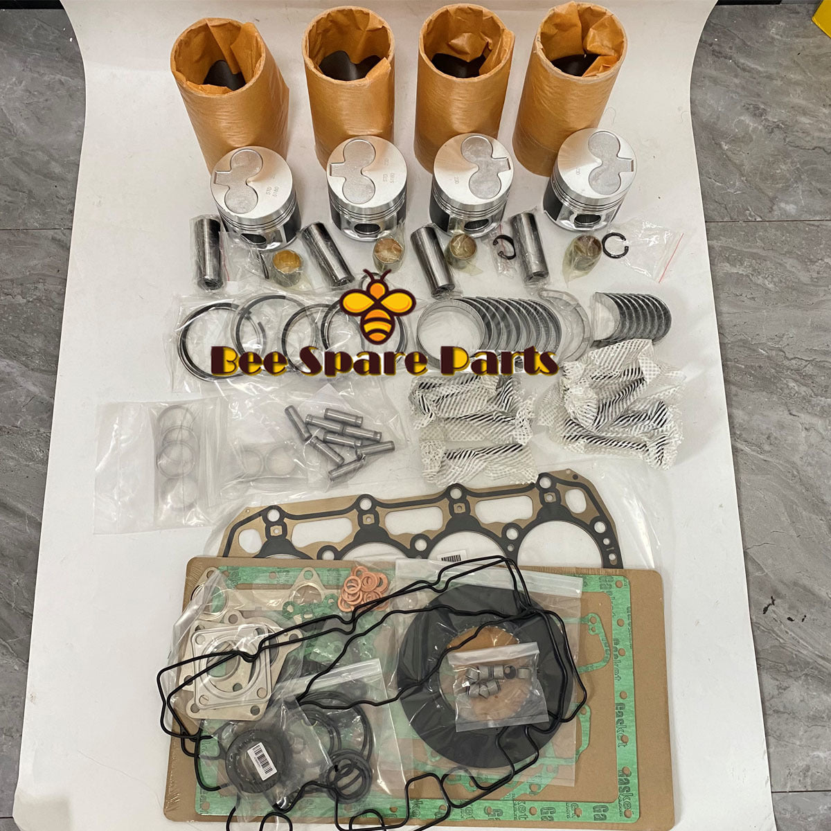 N844 Overhaul Rebuild Kit STD fits New Holland L160 LS160 Skid Steer Loader