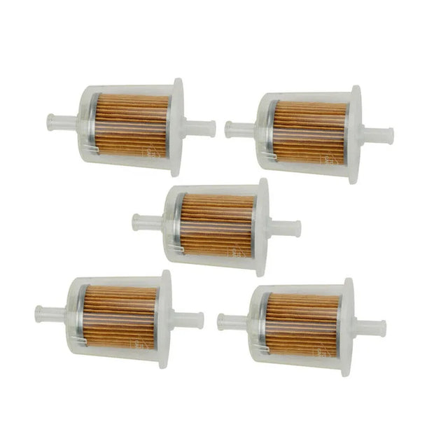 5PCS Fuel Filter 12581-43012 for Kubota BX1860 BX1850D BX1830D BX1800D BX1500D-Replacement Aftermarket Parts