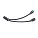 5pcs 12517646145 Engine Coolant Thermostat Adapter Lead Connector For BMW Mini Peugeot 207 308 Cable Wiring Harness Plug Wire-BeeSpareParts