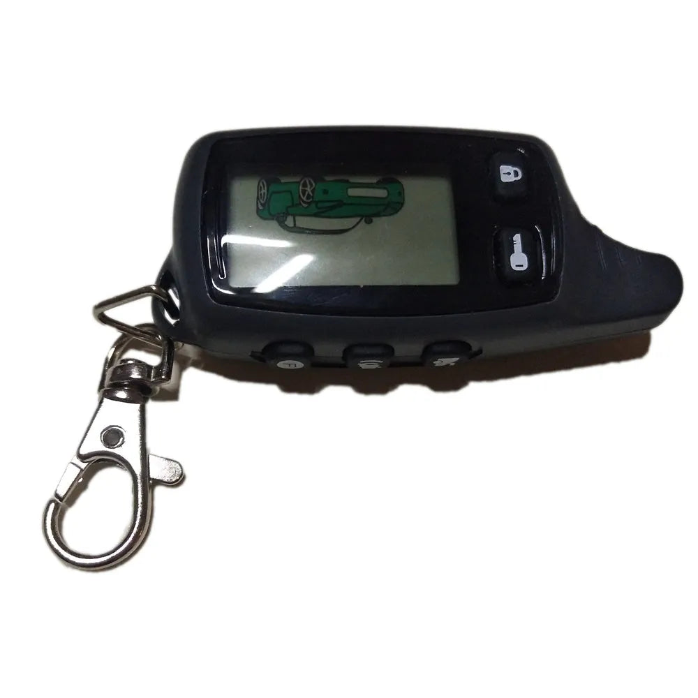 5pcs TW 9010 LCD Remote Control Keychain Key Fob For TOMAHAWK TW9010 Two-Way Car Alarm System Car Styling Accessories-BeeSpareParts