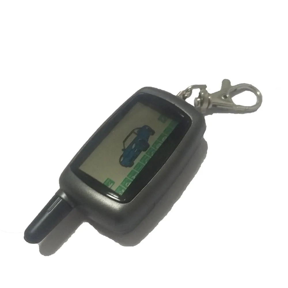 5pcs A9 Keychain Key Fob Chain LCD Remote Controller For Twage Starline A9/A8/A6 Two Way Car Alarm Systems-BeeSpareParts