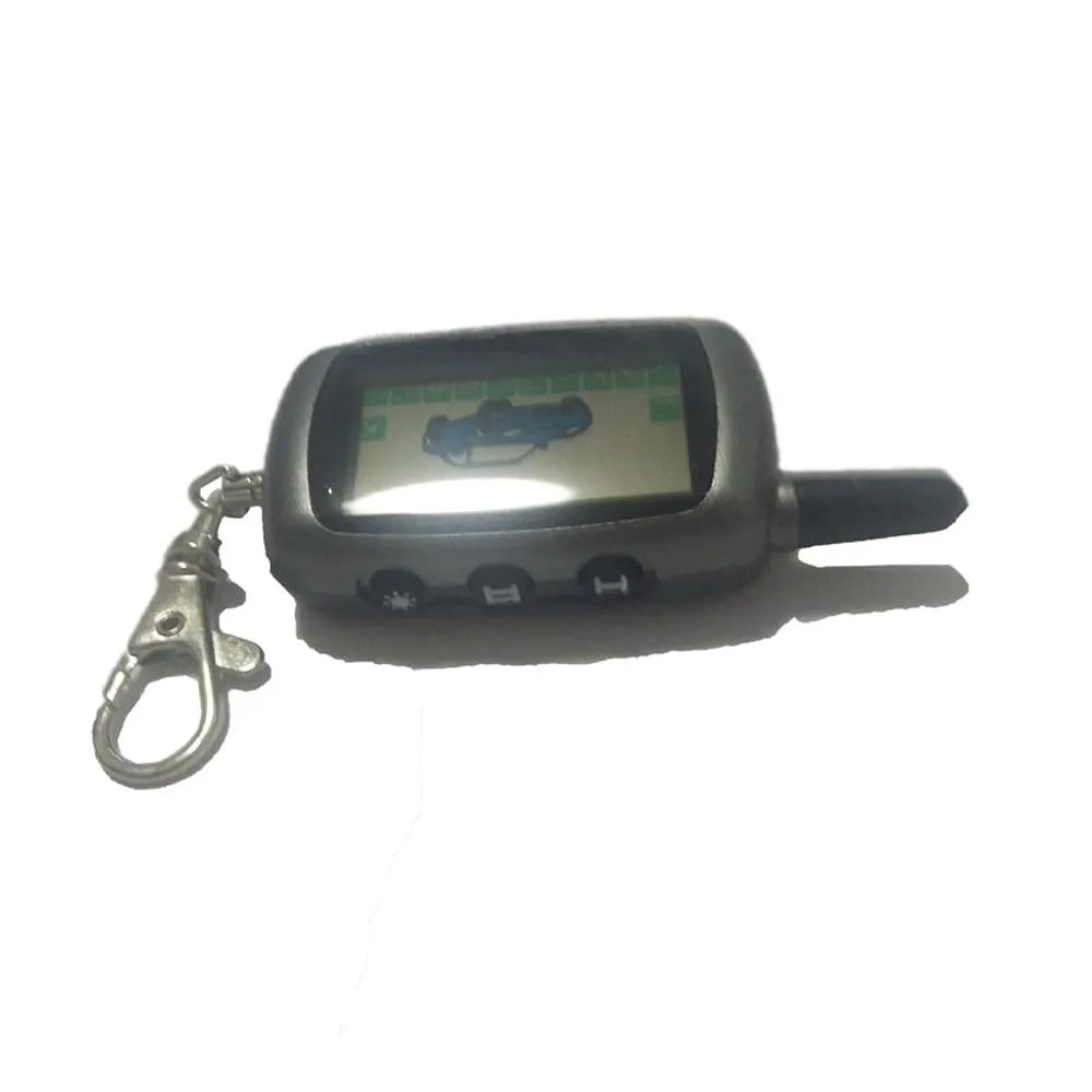 5pcs A9 Keychain Key Fob Chain LCD Remote Controller For Twage Starline A9/A8/A6 Two Way Car Alarm Systems-BeeSpareParts