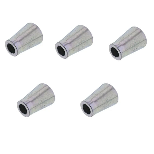 5PCS Engine Mount Tapered Spacer 7110276 Fits Bobcat S130 S150 S160 S175 S185 S205 430 435 T190 T200 T250 T300 T320-BeeSpareParts