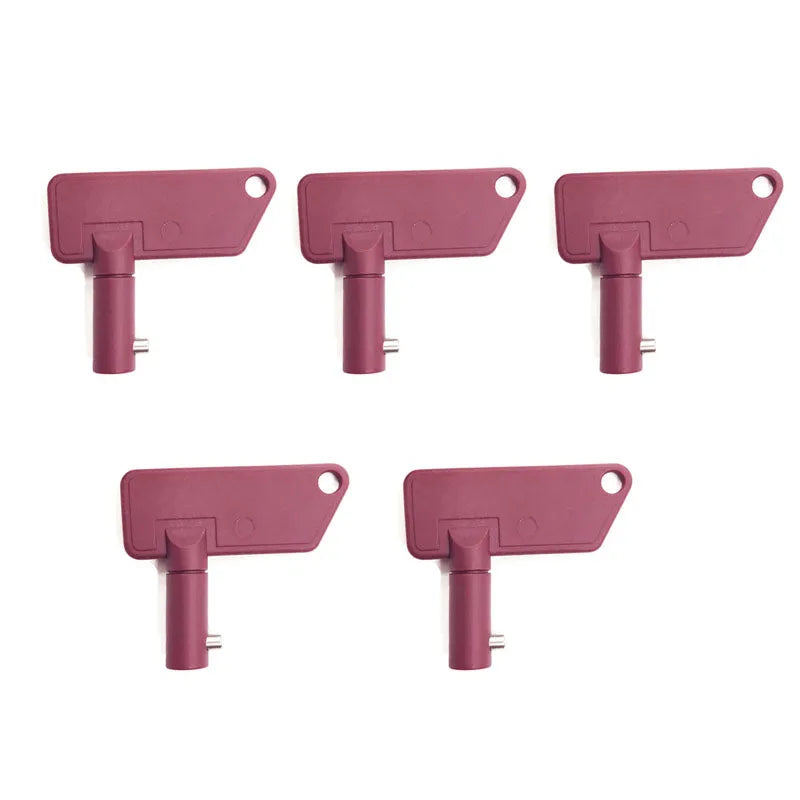 5pcs Heavy Equioment Key MS634212 Fit for Terex Battery and Master Disconnect-Replacement Aftermarket Parts
