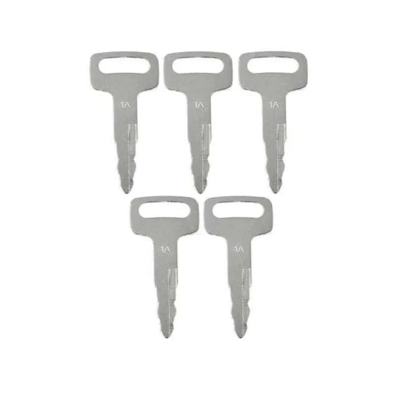 5PCS Heavy Equipment Ignition Key 1A Fits for Nissan Forklift KEY00-GB01A-Ignition Keys-BeeSpareParts