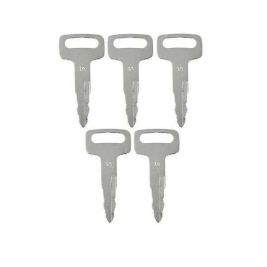 5PCS Heavy Equipment Ignition Key 1A Fits for Nissan Forklift KEY00-GB01A-Ignition Keys-BeeSpareParts