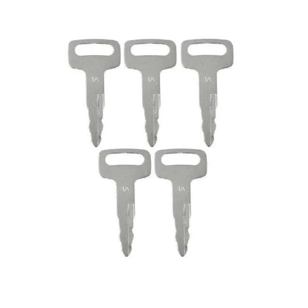 5PCS Heavy Equipment Ignition Key 1A Fits for Nissan Forklift KEY00-GB01A-Ignition Keys-BeeSpareParts