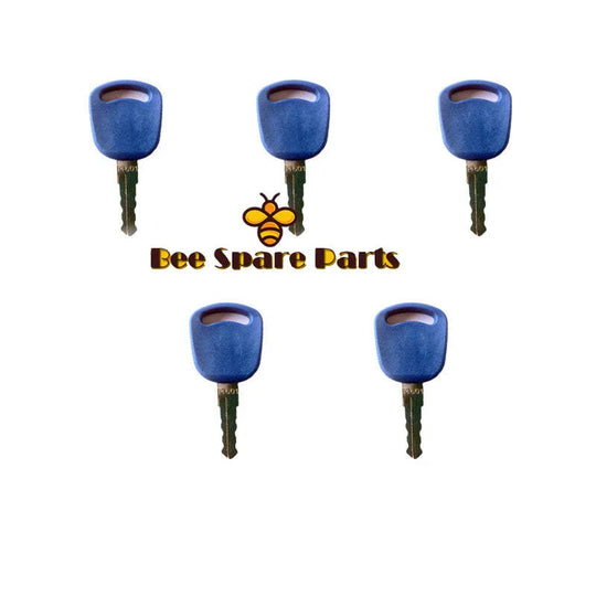 5pcs Ignition Key 14601 82003267 82030143 F0NN11603AA Fits Ford New Holland Equipment-BeeSpareParts