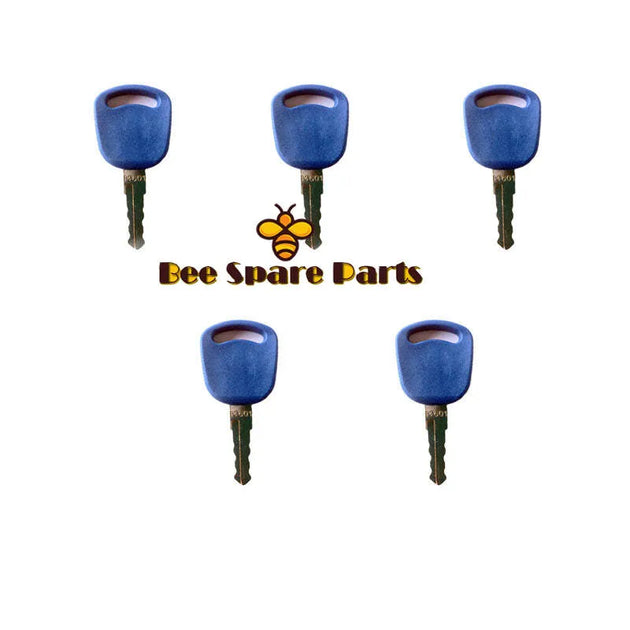 5pcs Ignition Key 14601 82003267 82030143 F0NN11603AA Fits Ford New Holland Equipment-BeeSpareParts