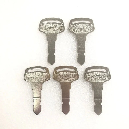 5pcs Ignition Key 15248-63700 6C040-55432 Replaces Fit for Kubota B Series Tractor-Replacement Aftermarket Parts