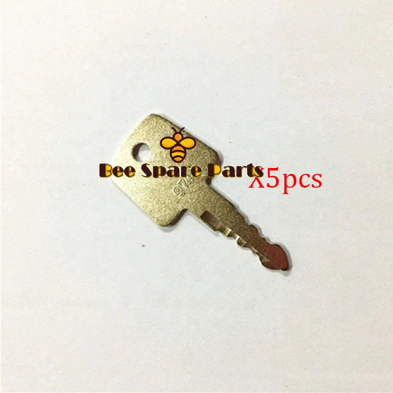 5pcs Ignition Key 2820-00003-0 974 Fits Most Current Sakai Rollers And Compactors-BeeSpareParts
