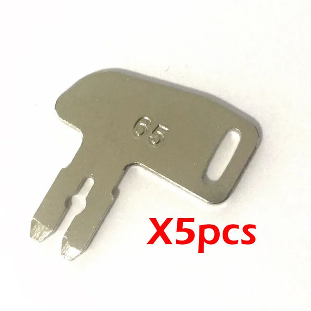5pcs Master Battery Disconnect Key K2C166 For Komatsu-BeeSpareParts