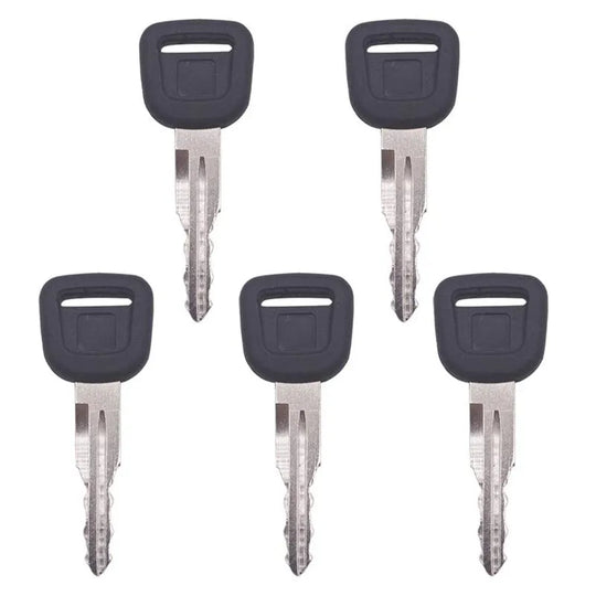 5PCS Tractor Ignition Key T0270-81840 for Kubota B L and M Series-Replacement Aftermarket Parts