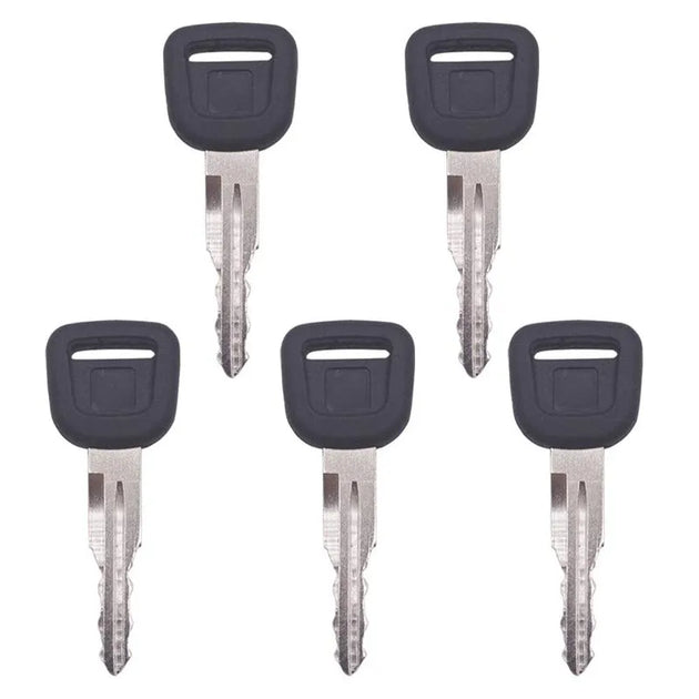 5PCS Tractor Ignition Key T0270-81840 for Kubota B L and M Series-Replacement Aftermarket Parts