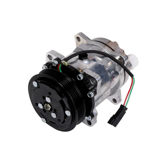 5PK AC Compressor 7279139 7023585 For Bobcat Skid Steer Loader S550 S590 S595 S630 S650-BeeSpareParts