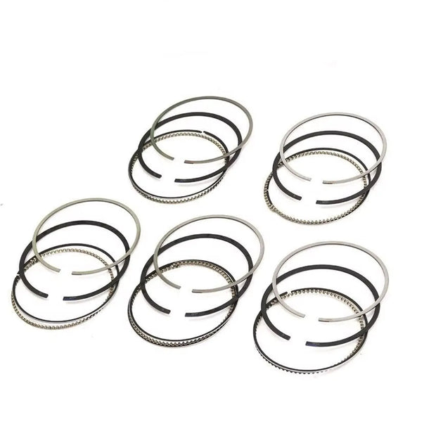 5x Piston Rings Set STD for Volvo S60 V40 XC60 2.5T 2497CC L5 B5254T12 B5254T14-BeeSpareParts